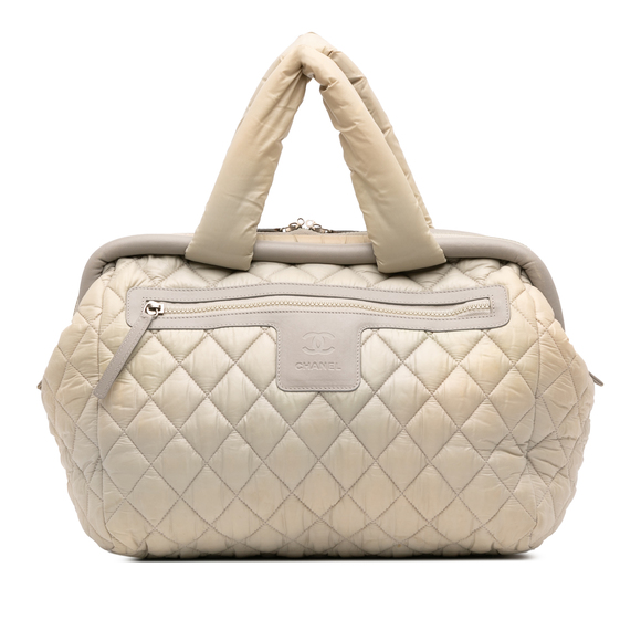 Pre-Loved Chanel Medium Nylon Coco Cocoon Bowling Bag - Picture 1 of 10